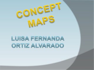 LUISA FERNANDAORTIZ ALVARADO CONCEPT MAPS 