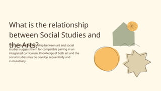 SOCIAL STUDIES AND ARTS BY REBECCA B. JABLA | PPTX
