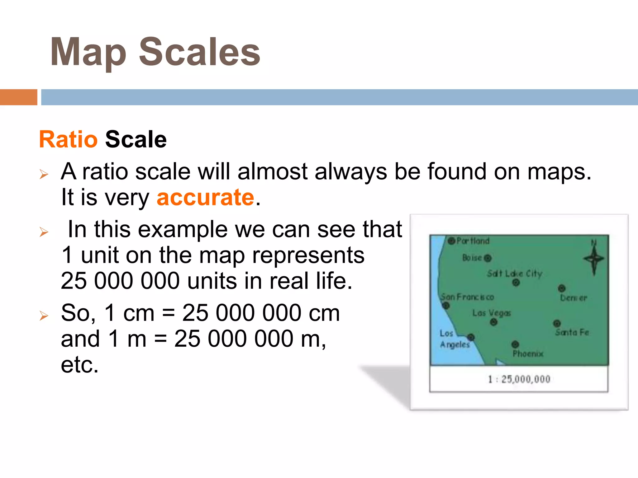 Types Of Map Scales PPTX Types Of Map Scales PPTX