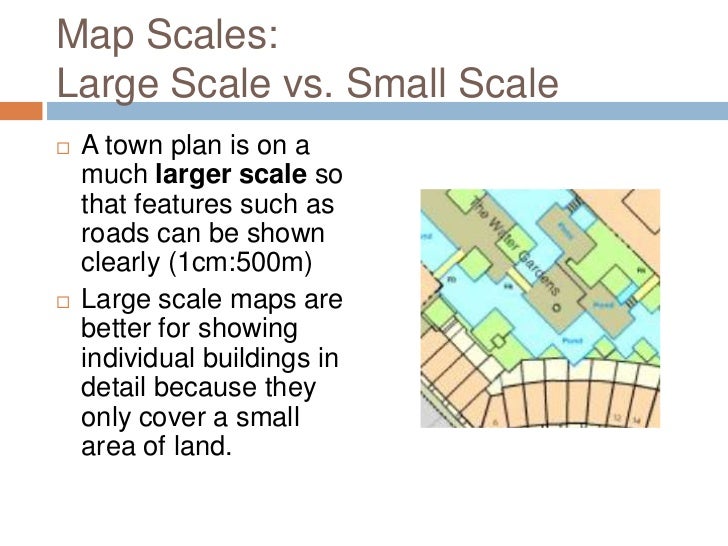 large scale map definition Geography Skills Scale