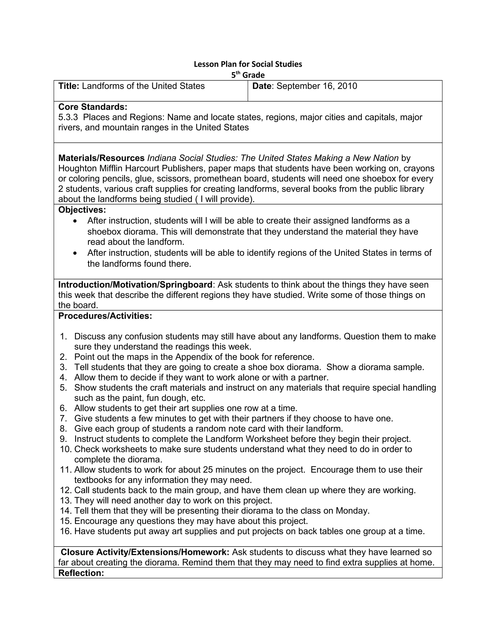 Social studies lesson plan 3 PDF