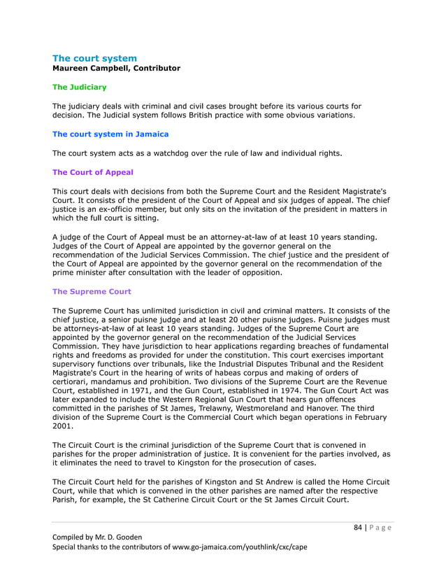 Social Studies Notes And Revision