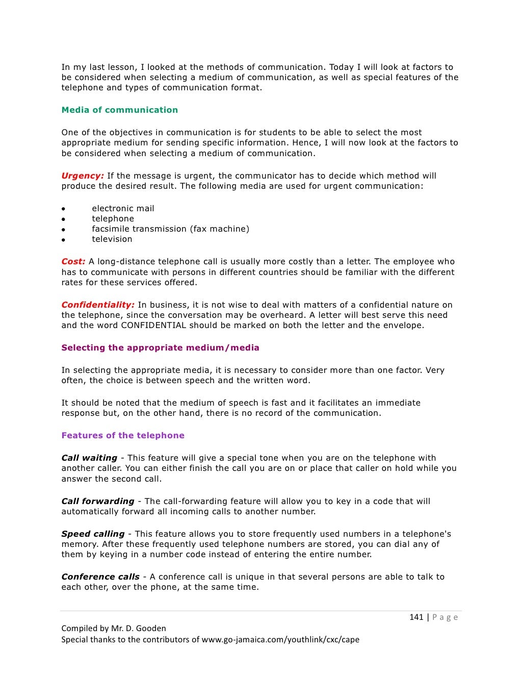 Social Studies Notes And Revision