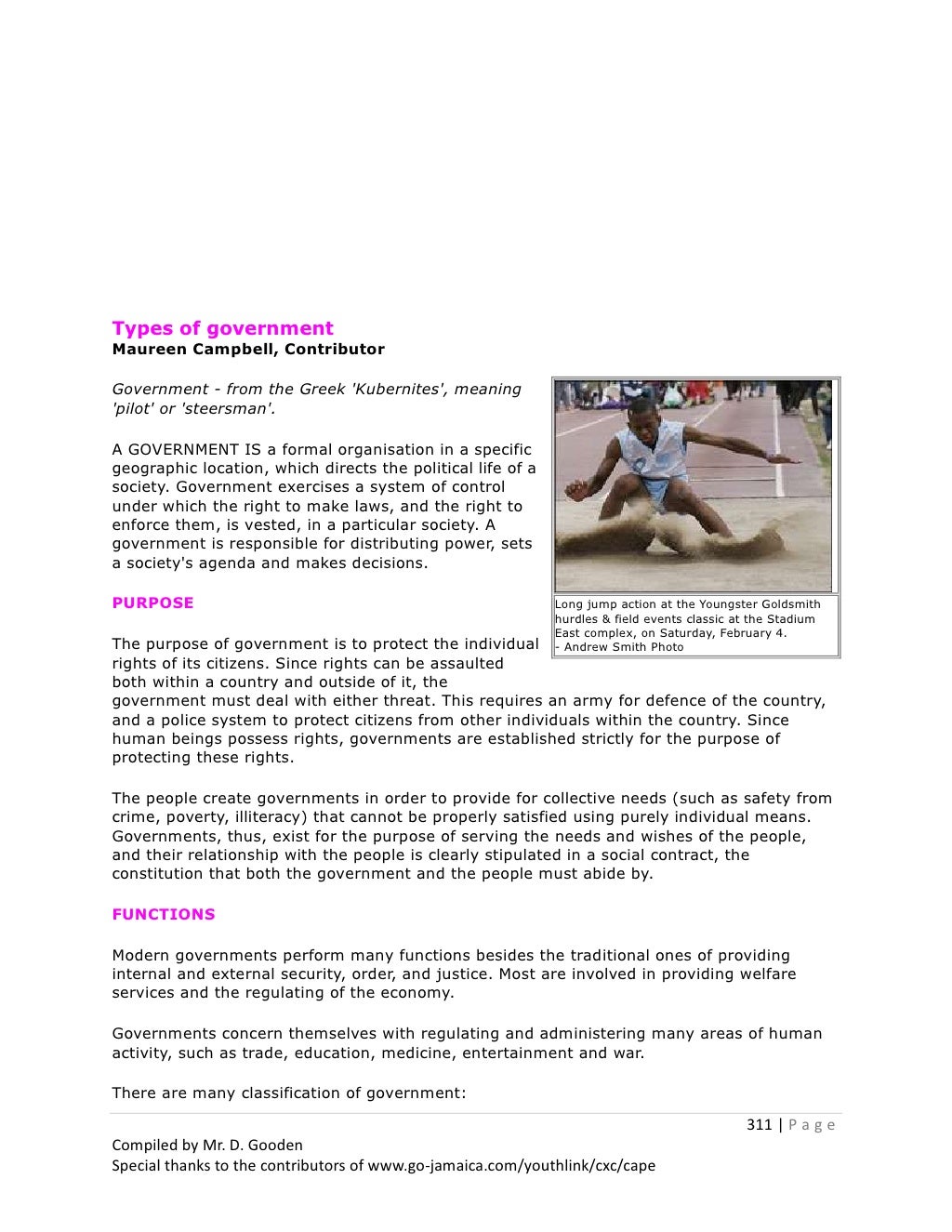 Social Studies Notes And Revision