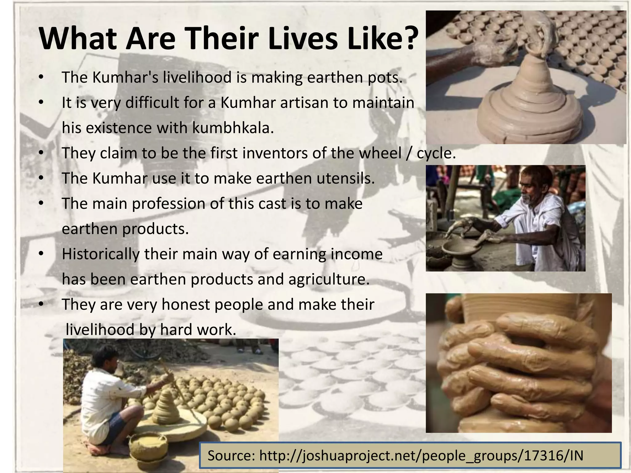 SOCIAL STURUCTURE AND FUNCTIONS OF KUMHAR SOCIETY GROUP | PPTX