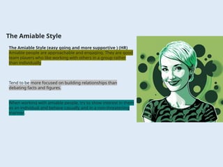 SOCIAL STYLES characters handling and how to deal with each style | PPTX