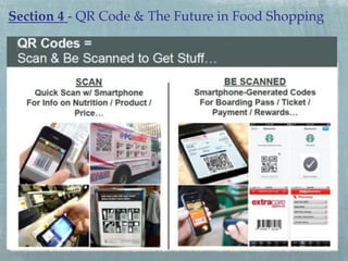 Section 4 - QR Code & The Future in Food Shopping!

 