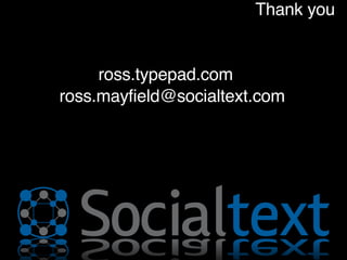 Thank you ross.typepad.com [email_address] 