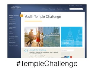 #TempleChallenge