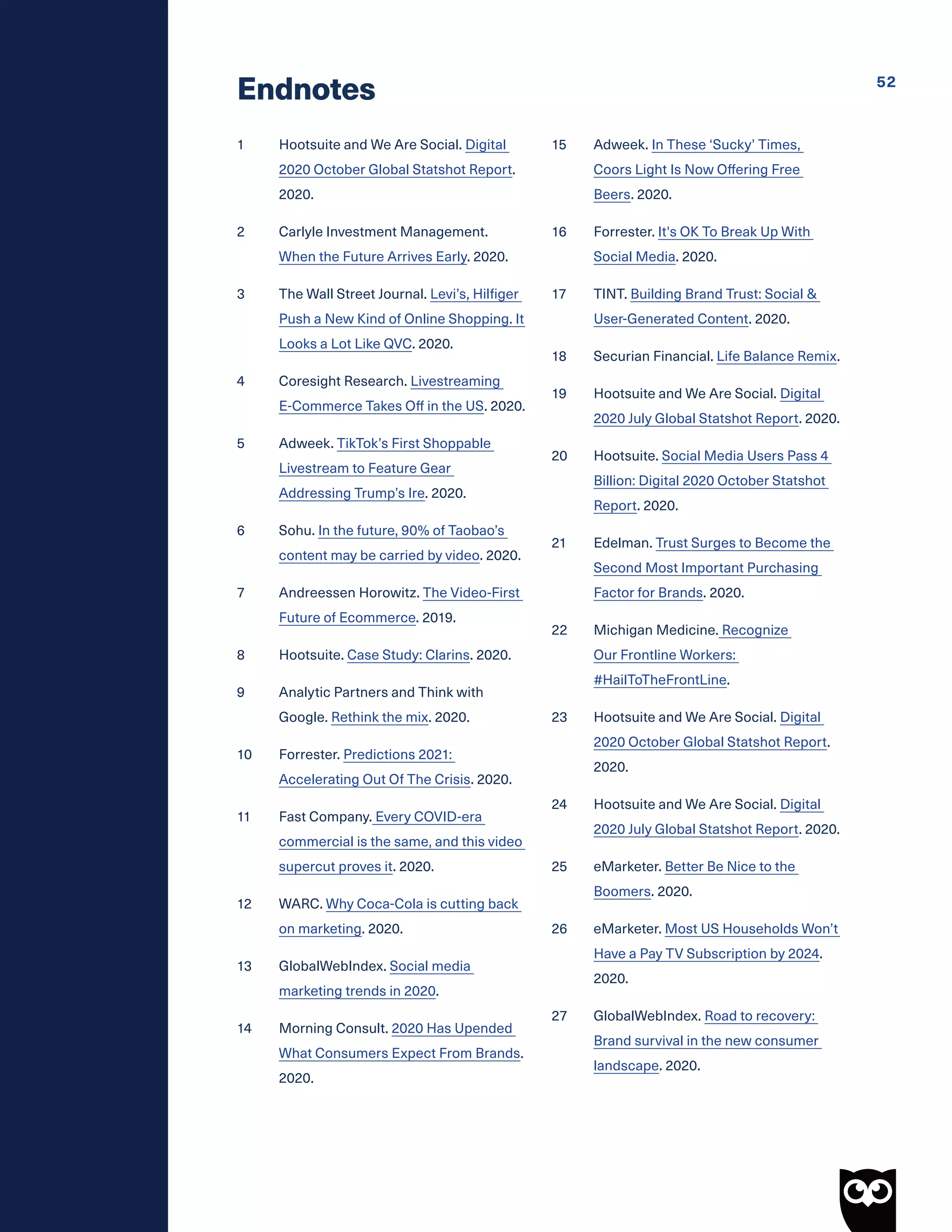 Social Trends 2021 Report - Hootsuite