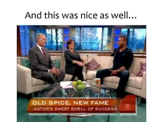 And this was nice as well…