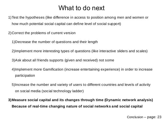 increase and decrease in social capital Increase social capital of vulnerable populations social capital viable support networks and social connections, which are part of the larger theory of social capital, are protective factors that decrease risk and enhance adaptation (norris et al, 2007). increase and decrease in social capital Increase social capital of vulnerable populations social capital viable support networks and social connections, which are part of the larger theory of social capital, are protective factors that decrease risk and enhance adaptation (norris et al, 2007).