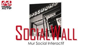 SOCIALWALLConnectez votre événement
aux réseaux sociaux
 