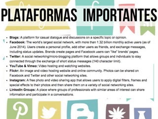 plataformas importantes
 