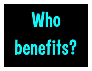 The value of
the social web
becomes clear
through repetition
and redundancy.
 