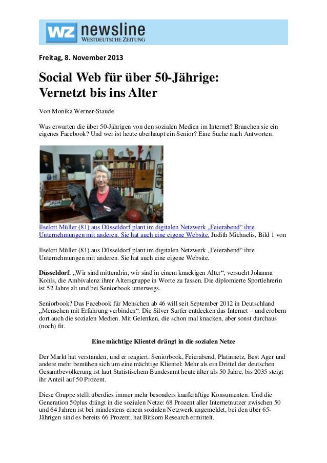 Partnervermittlung für über 50-jährige