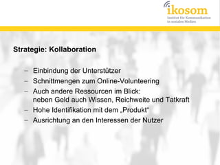 Social Web und
Community-Management


Twitter    @ikosom
           @joergeisfeld
Facebook   www.facebook.com/ikosom
Email...