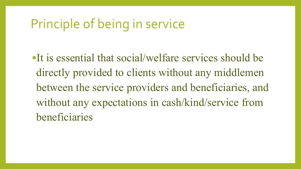 Social Welfare Administration