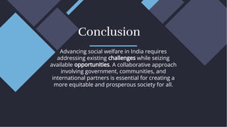 Social welfare in India and it’s challenges | PDF