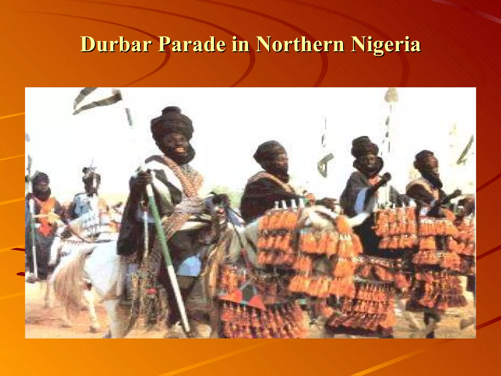 Durbar Parade in Northern Nigeria 