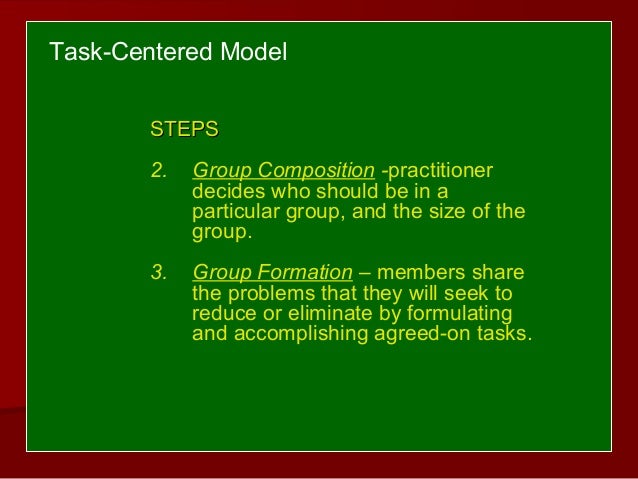 task centered approach in social work Merging task-centered social work and motivational interviewing in outpatient medication assisted substance abuse treatment: model development for social work practice. task centered approach in social work Merging task-centered social work and motivational interviewing in outpatient medication assisted substance abuse treatment: model development for social work practice.