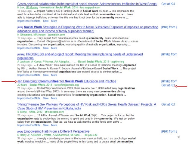 Research on social services