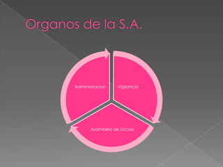 Administracion    Vigilancia




       Asamblea de Socios
 