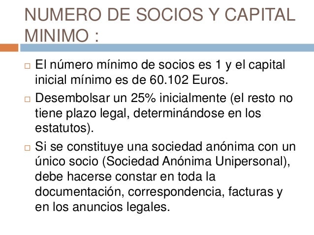 Sociedad anonima