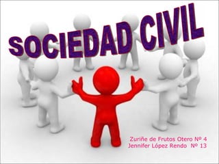 SOCIEDAD CIVIL Zuriñe de Frutos Otero Nº 4 Jennifer López Rendo  Nº 13  