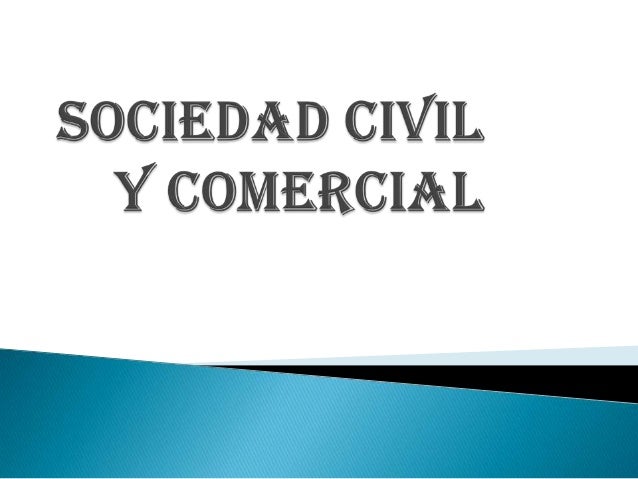 Sociedad Civil Comercial