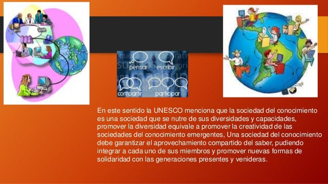 Sociedad de la información vs sociedad del conocimiento