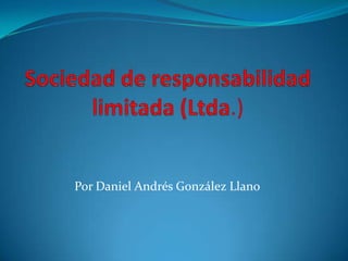 Por Daniel Andrés González Llano
 