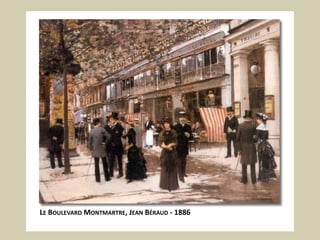 LE BOULEVARD MONTMARTRE, JEAN BÉRAUD - 1886
 