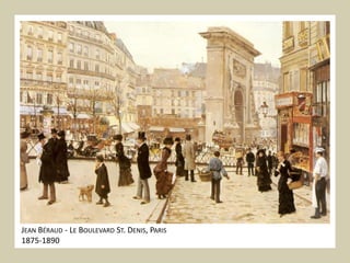 JEAN BÉRAUD - LE BOULEVARD ST. DENIS, PARIS
1875-1890
 