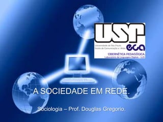 A SOCIEDADE EM REDE.
Sociologia – Prof. Douglas Gregorio.

 