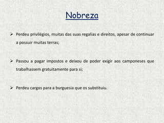 Mudanças na Sociedade Portuguesa