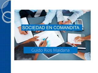 SOCIEDAD EN COMANDITA
Guido Rios Maidana
 