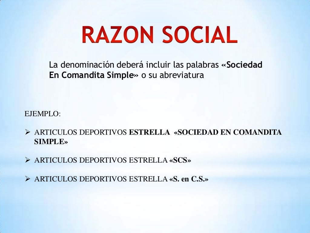 Sociedad en comandita simple