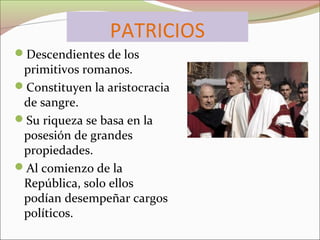 Sociedad en Roma | PPT
