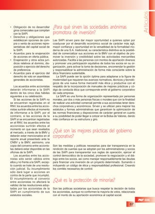 Sociedades anonimas sapi | PDF