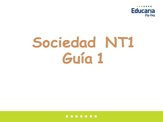 Sociedad  NT1 Guía 1 