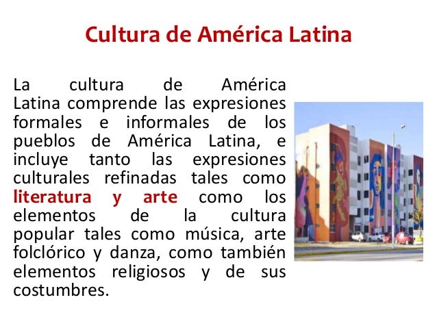 Sociedad, Pensamiento y Cultura en América Latina o Latinoamerica
