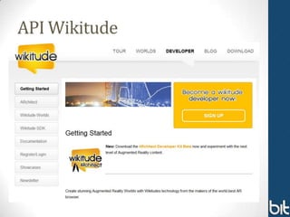 API Wikitude
 