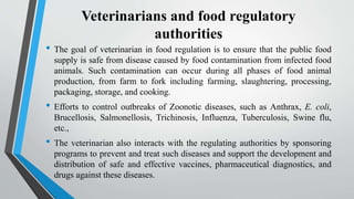 Societal responsibilities of veterinarian