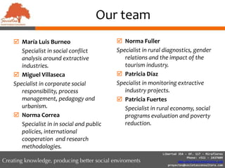 ESTABLISHING THE CURRENT SITUATION