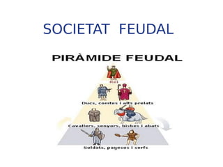 SOCIETAT FEUDAL
 