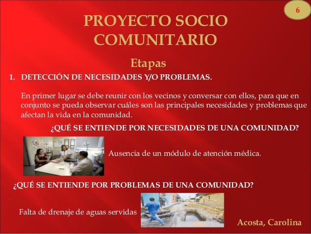 Socio comunitario y socioproductivo.