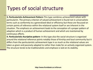 Particularistic Development Socio economic base for planning | PDF