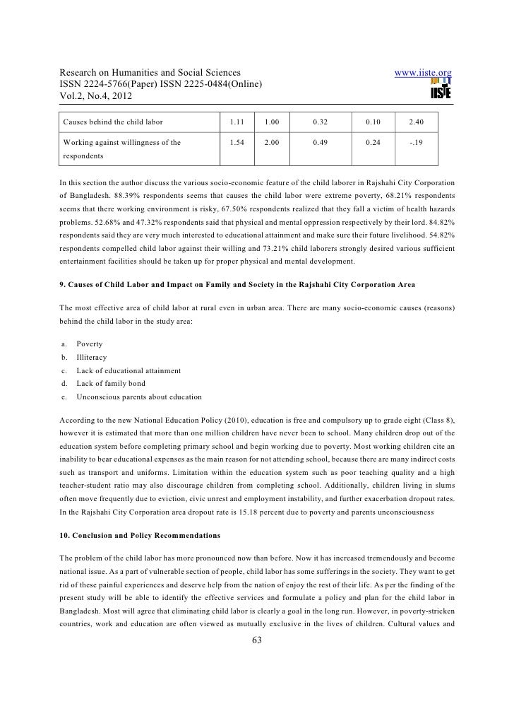 socio economic issues essay