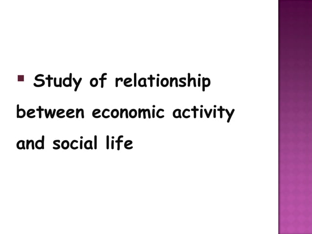 Socio Economic Problems Presentation
